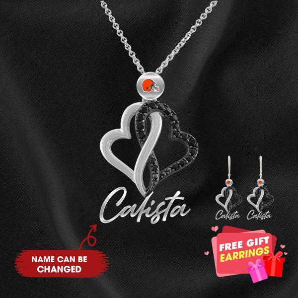 Customize Your Name With CLBR Necklace With Free Matching Earrings Set High Quality 925 Sterling Silver Version 9 (New)