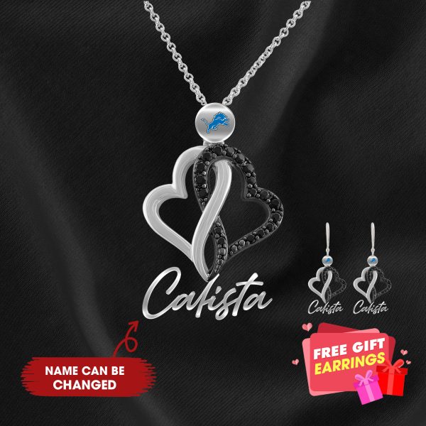 Customize Your Name With DELI Necklace With Free Matching Earrings Set High Quality 925 Sterling Silver Version 9 (New)