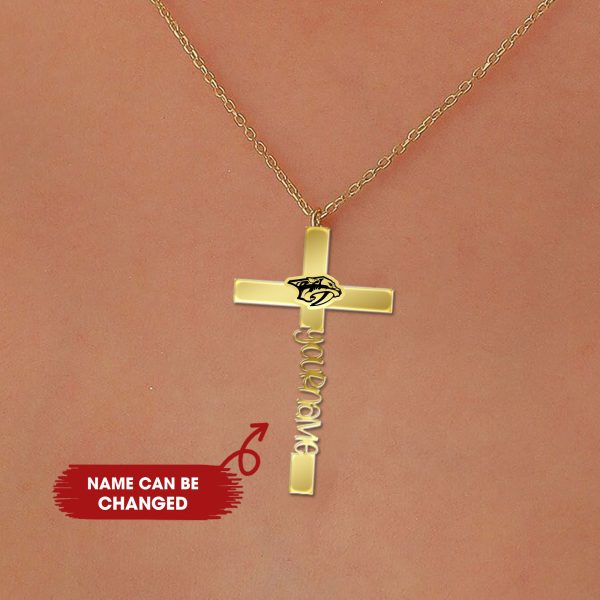 Customize Your Name With NAPR Jesus Cross Necklace High Quality 925 Sterling Silver Version 1 NH