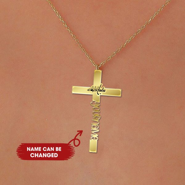 Customize Your Name With WACA Jesus Cross Necklace High Quality 925 Sterling Silver Version 1 NH