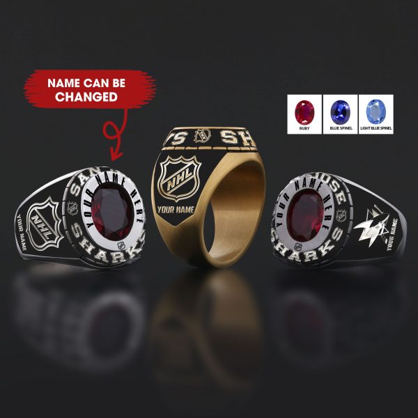 Customize Your Name With SJS Gemstone Ring High Quality 925 Sterling Silver NH