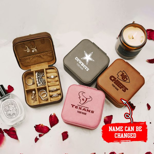 Customize Your Name with HOTE Leather Jewelry Box NF