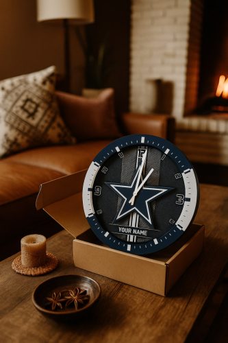 Customize Your Name With TETI Vintage Wooden Wall Clock Ver 3 photo review