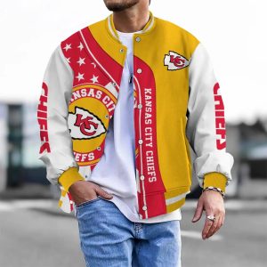 Special KCC Button Down Baseball Varsity Bomber Jacket Version 3.2