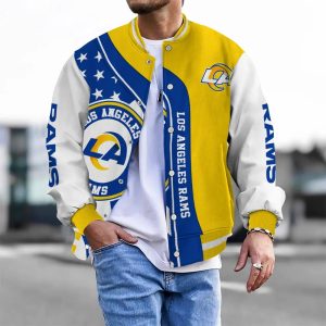 Special LAR Button Down Baseball Varsity Bomber Jacket Version 3.2